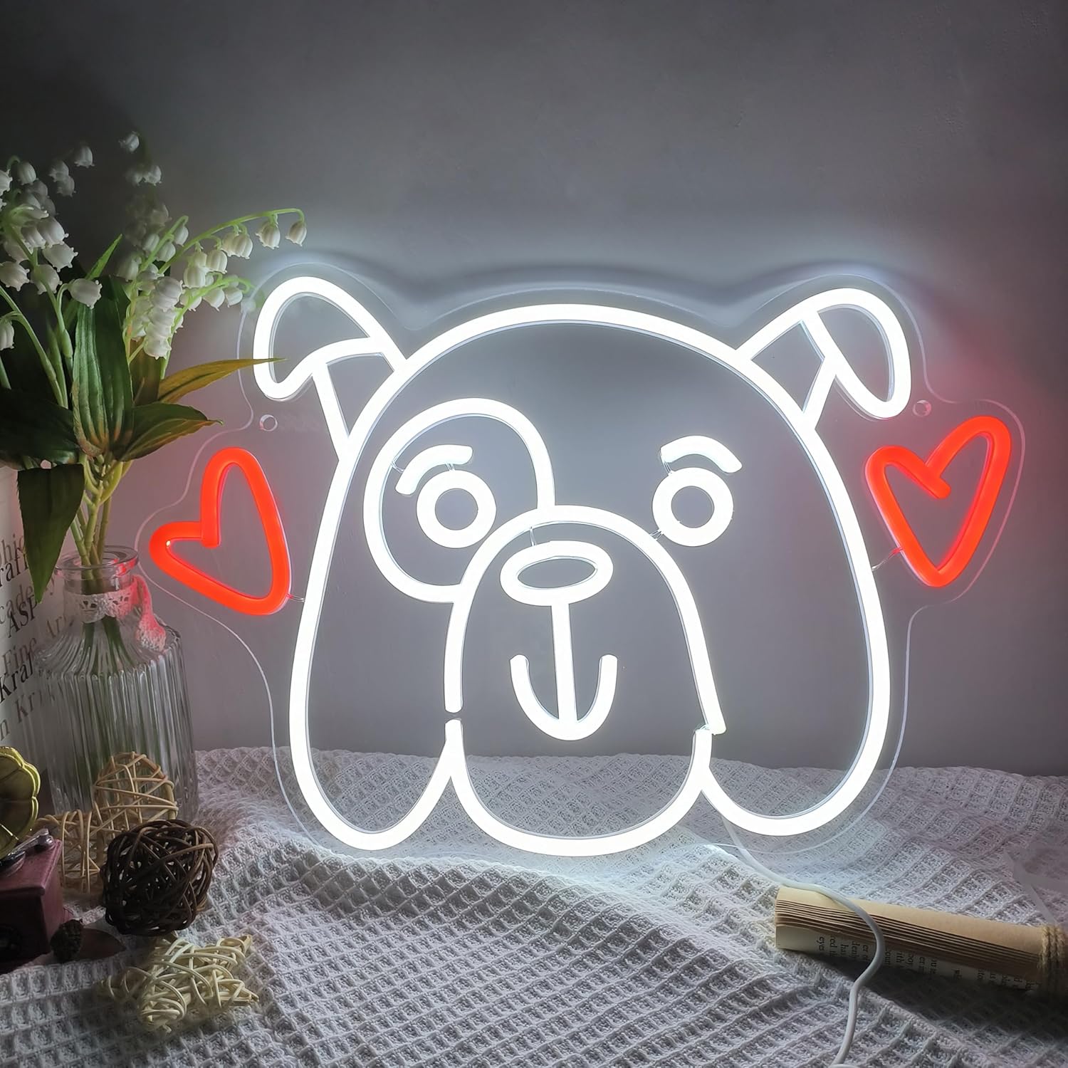 Love Dog Neon Sign LED Neon Li - Party Games Shop recensione e prezzo