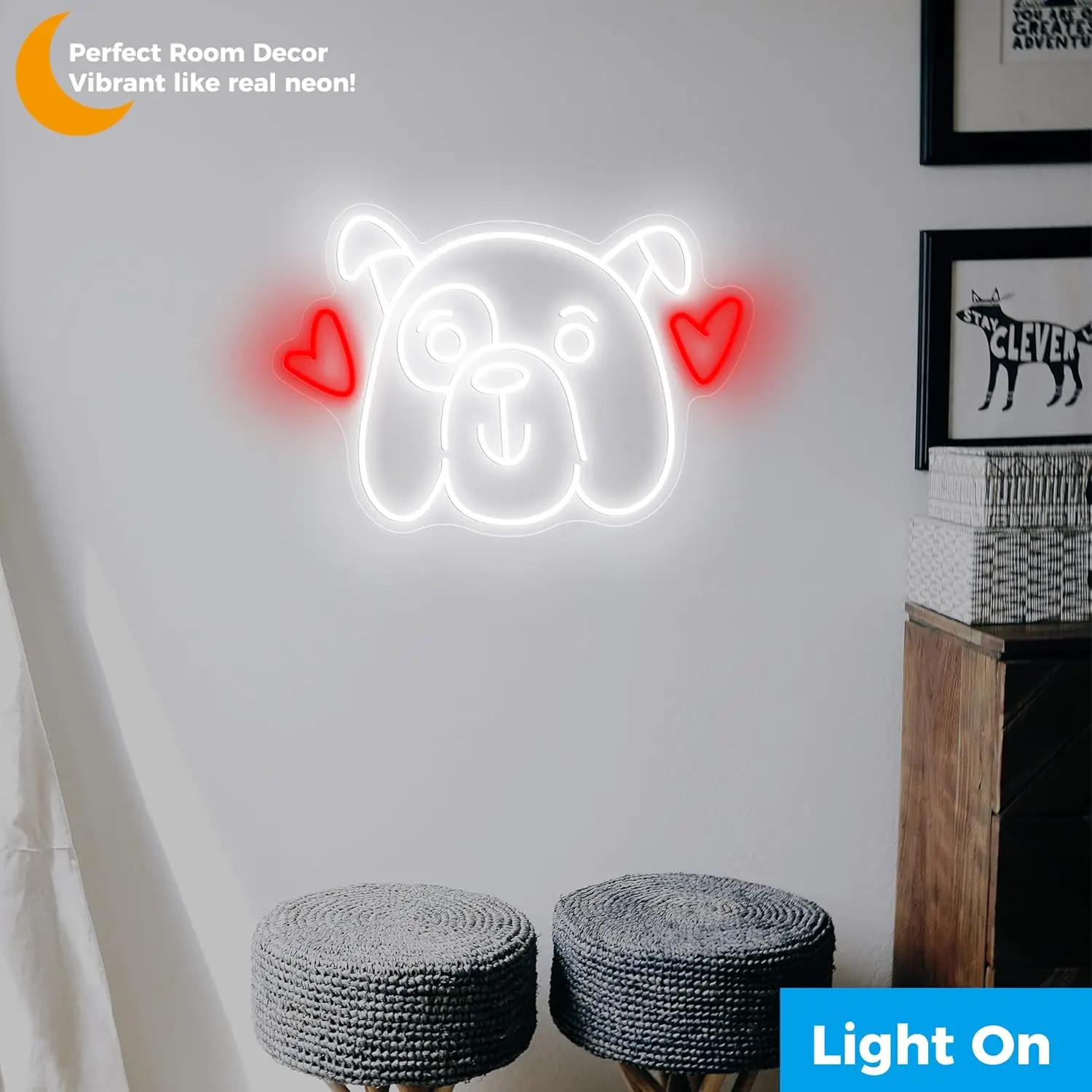Love Dog Neon Sign LED Neon Li - Party Games Shop recensione e prezzo