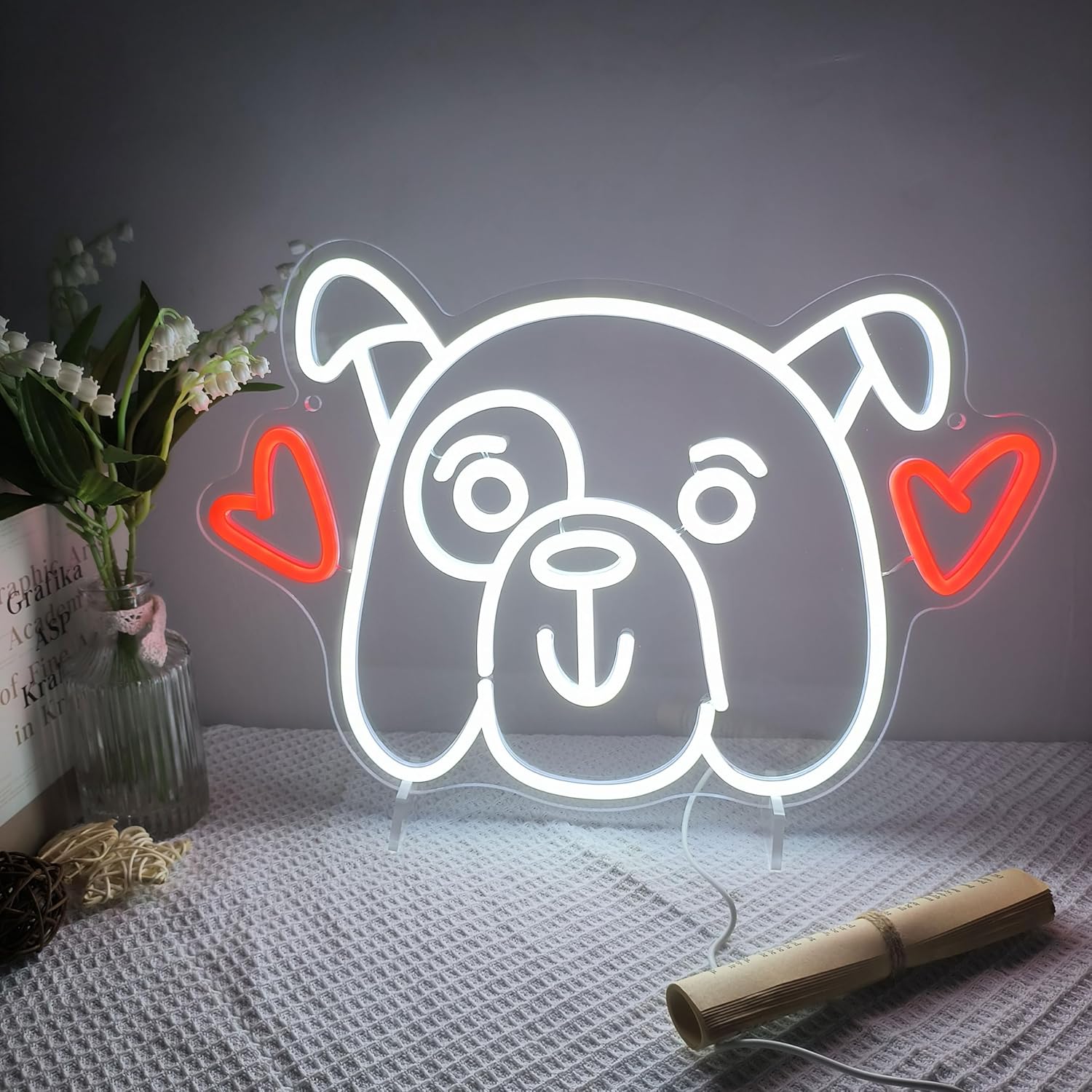 Love Dog Neon Sign LED Neon Li - Party Games Shop recensione e prezzo