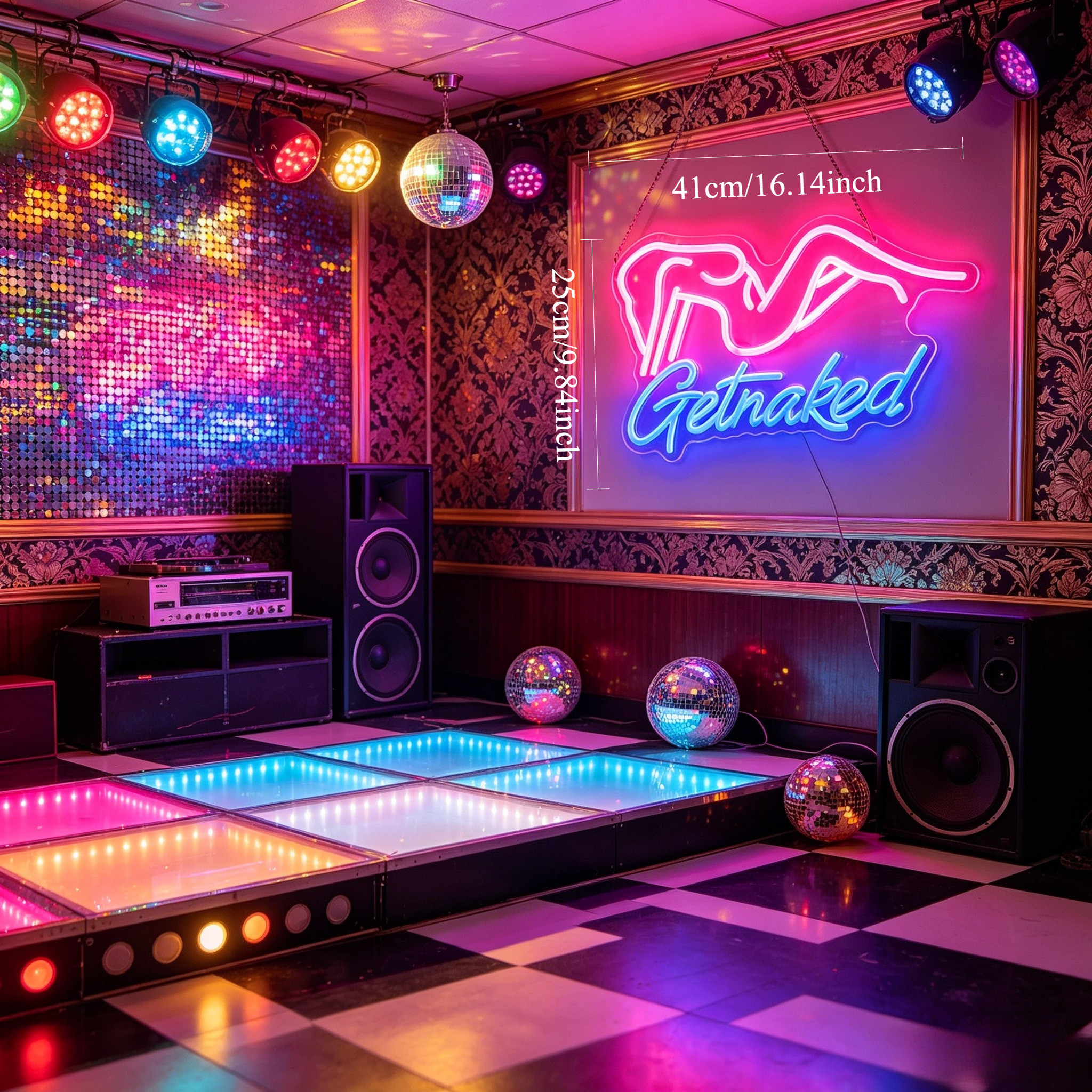 LED Neon Light Sign Lady Body  - Party Games Shop recensione e prezzo