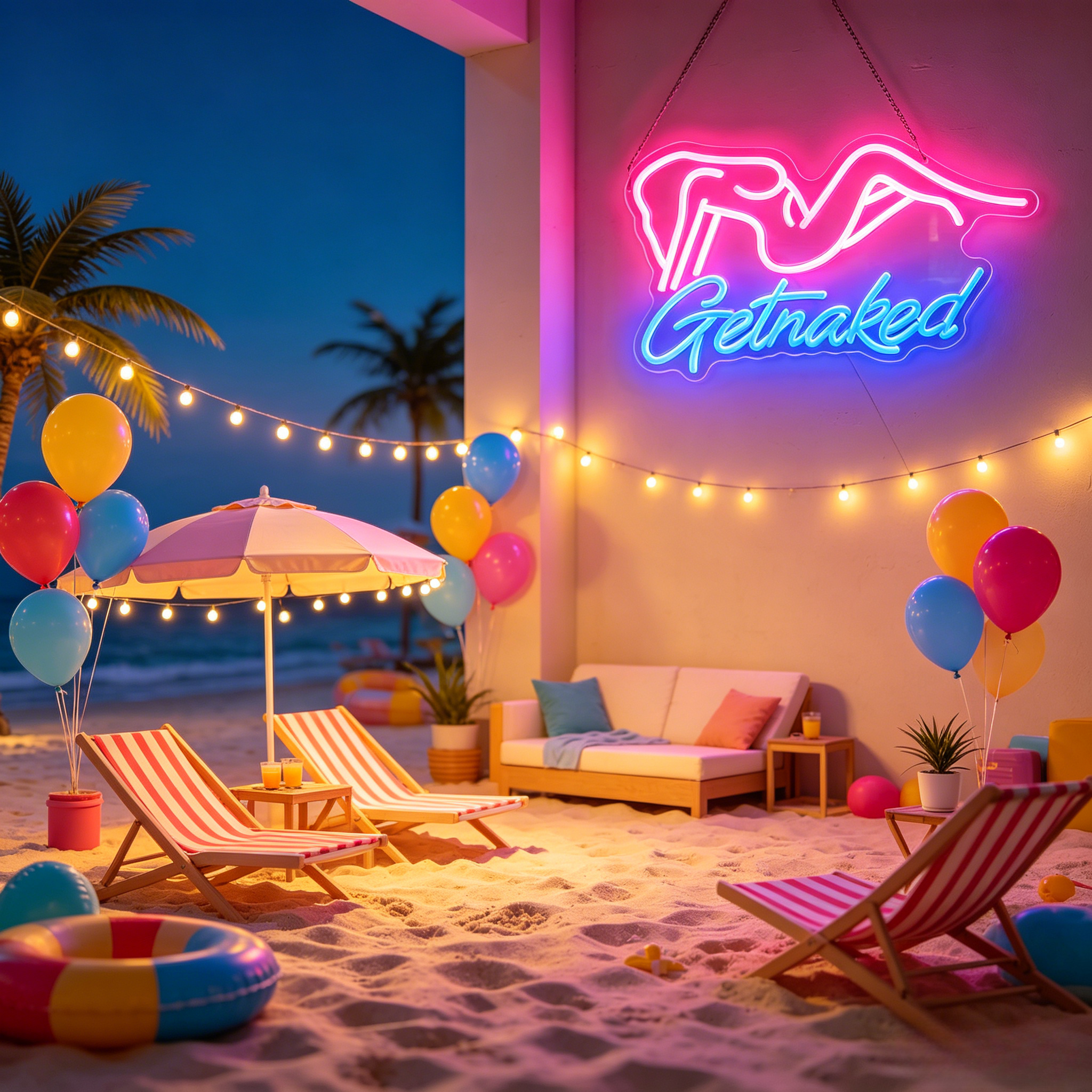LED Neon Light Sign Lady Body  - Party Games Shop recensione e prezzo