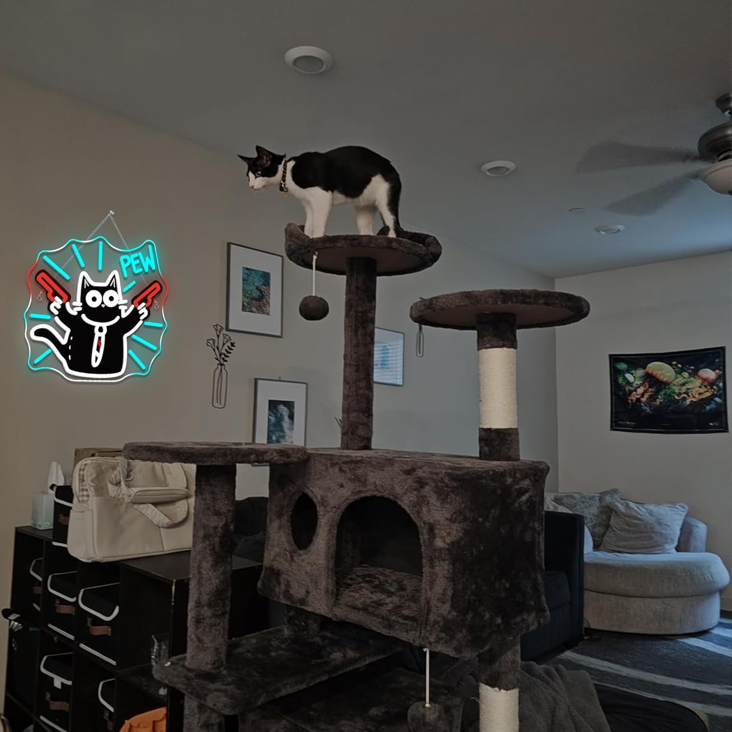 Cat Neon Sign USB Dimmable LED - Party Games Shop recensione e prezzo