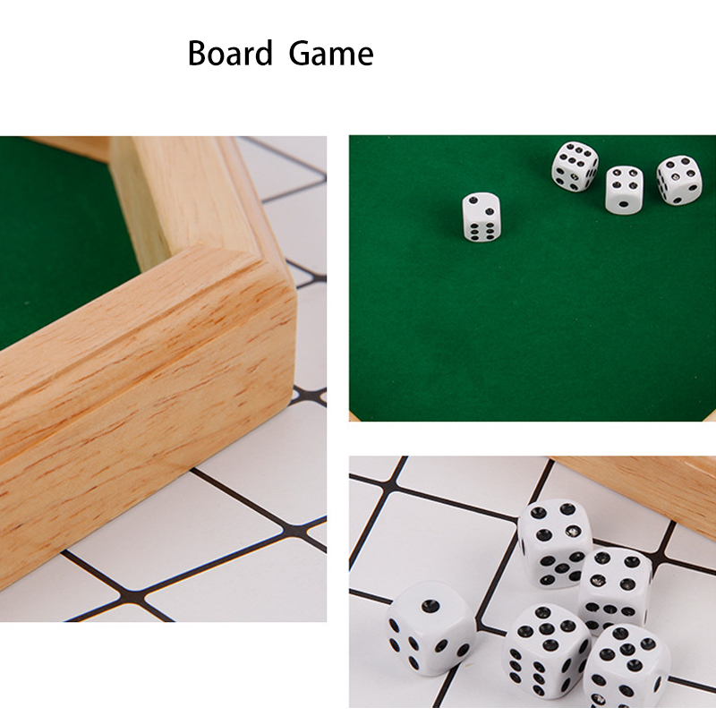 Wooden Octagonal Board Game wi - Party Games Night recensione e prezzo