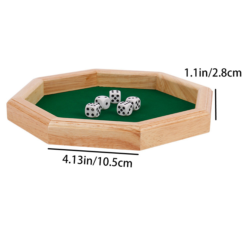 Wooden Octagonal Board Game wi - Party Games Night recensione e prezzo