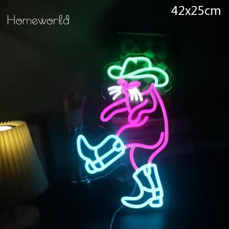 Cowboy Cat Neon Light Sign Dim - Party Games Shop recensione e prezzo