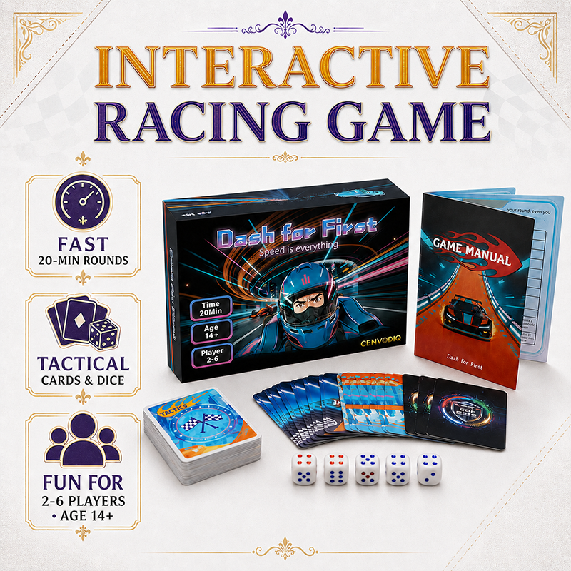 Car Racing Board Game, Dice Ro - Party Games Night recensione e prezzo