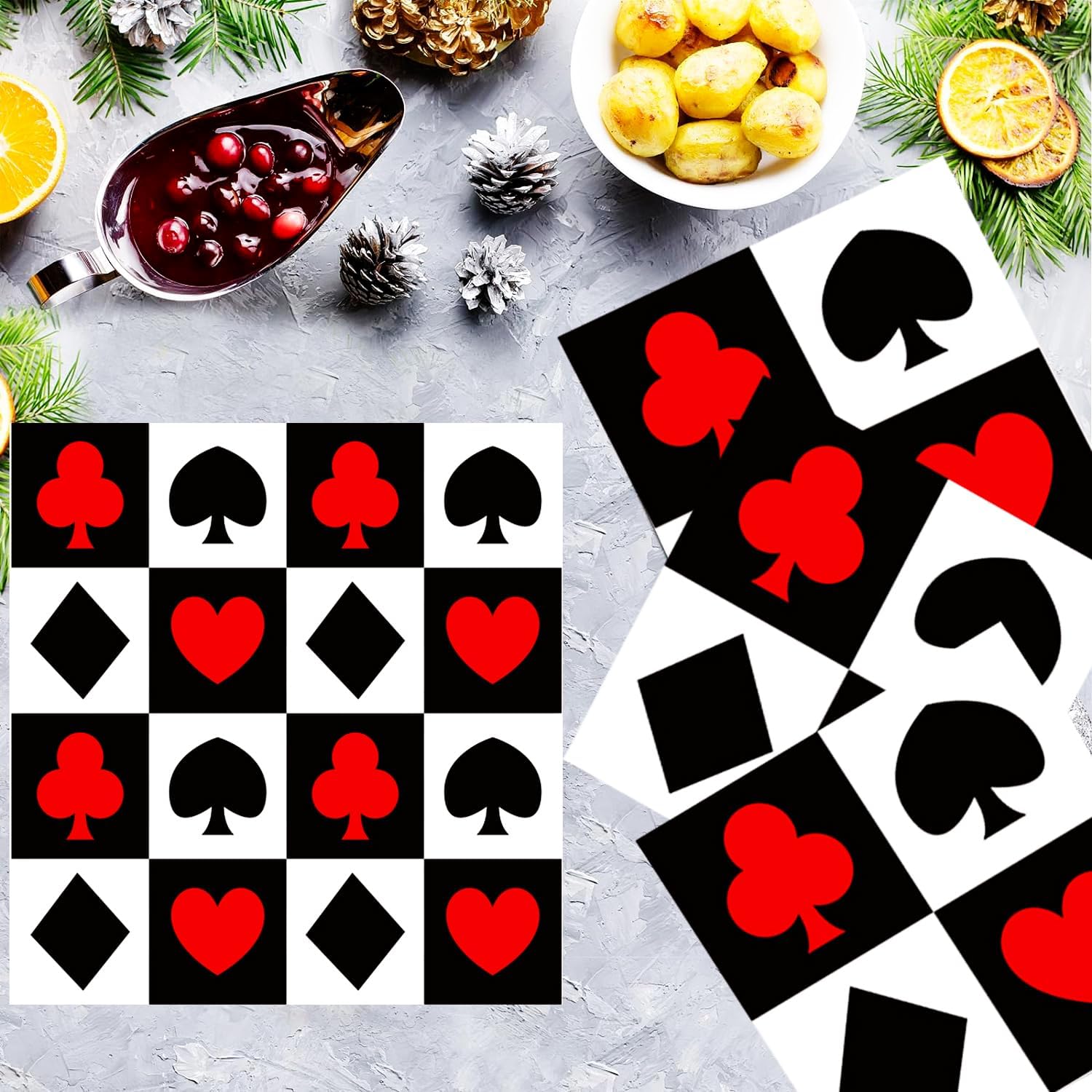 20/40/60/80 PCS Casino Theme P - Party Games Night recensione e prezzo