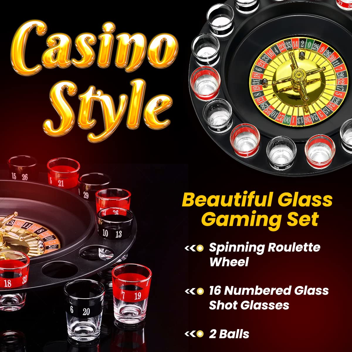 16 Cups Rotating Drinking Game - Party Games Adults Drinking recensione e prezzo