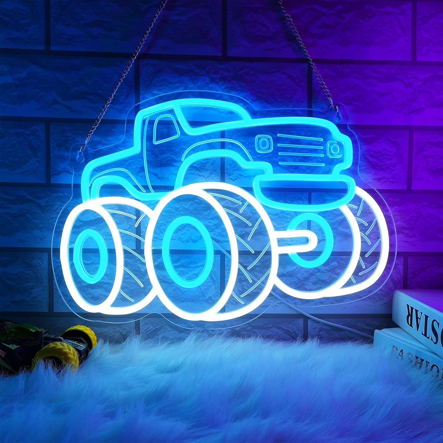 Truck Neon Sign USB Dimmable L - Party Games Shop recensione e prezzo