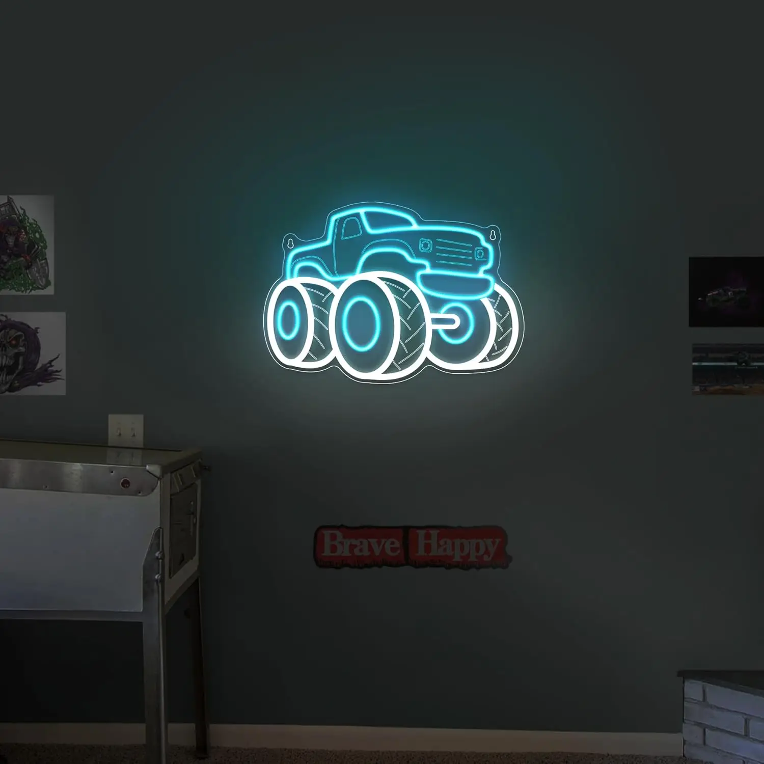 Truck Neon Sign USB Dimmable L - Party Games Shop recensione e prezzo