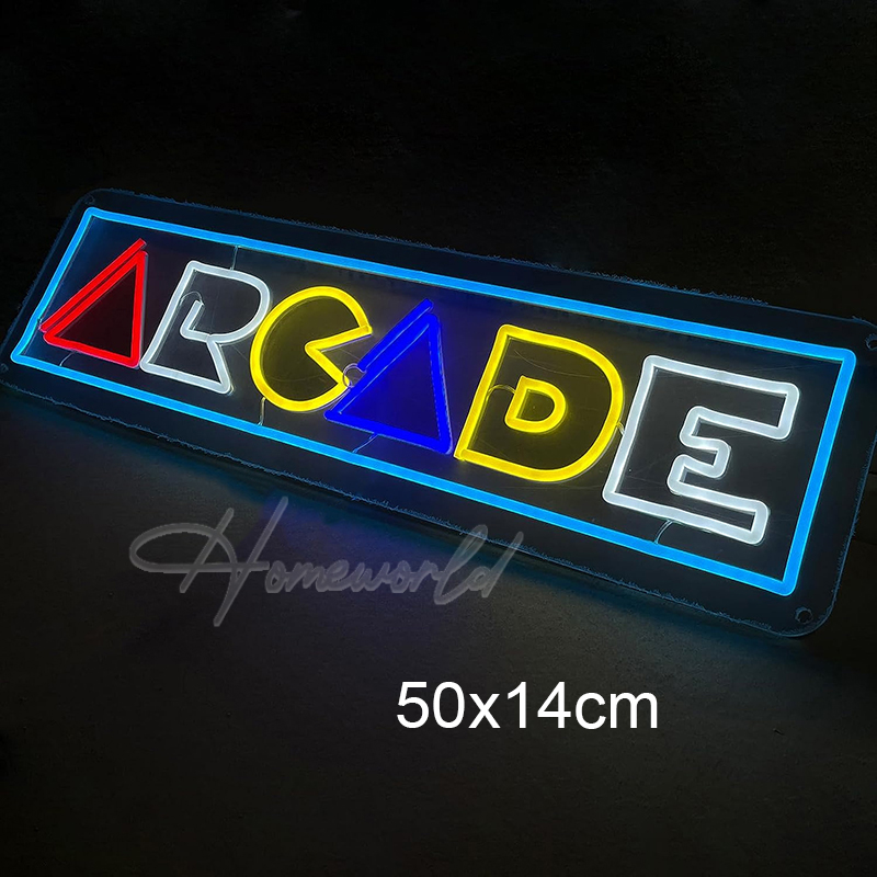 Arcade Neon Sign LED Game Room - Party Games Shop recensione e prezzo