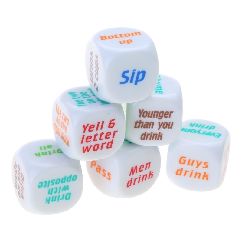   6Pcs 25mm Adult Drinking Par - Party Games Adults Drinking recensione e prezzo