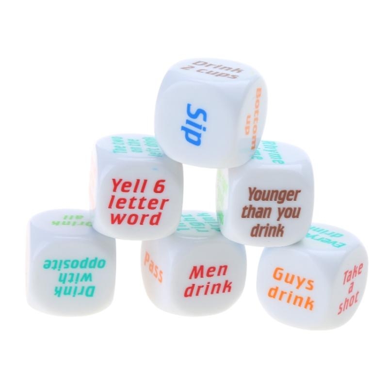   6Pcs 25mm Adult Drinking Par - Party Games Adults Drinking recensione e prezzo
