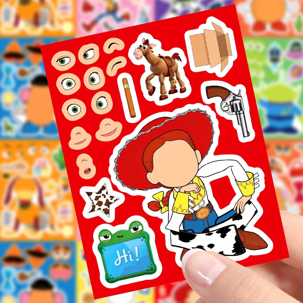 1 box of 8 sheets Make a Face  - Kids Party Games recensione e prezzo