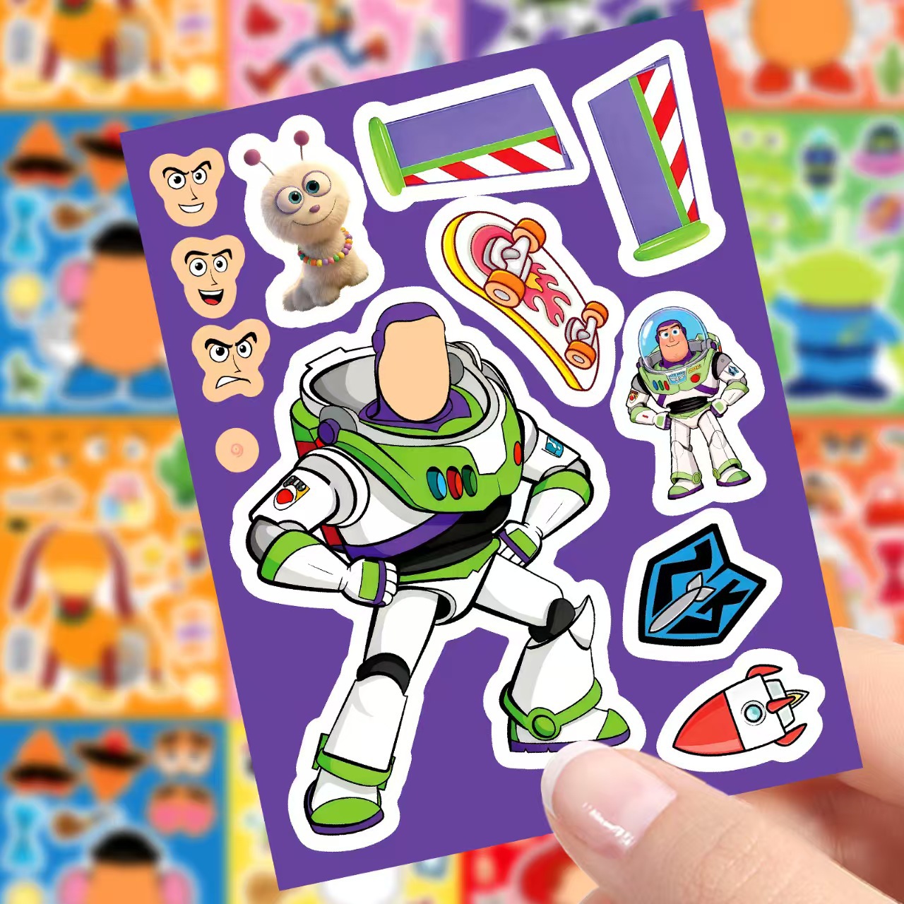 1 box of 8 sheets Make a Face  - Kids Party Games recensione e prezzo