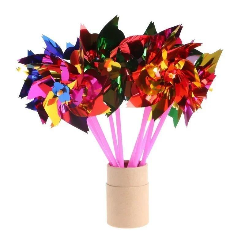 6Pcs Plastic Windmill Pinwheel - Games Garden Party recensione e prezzo