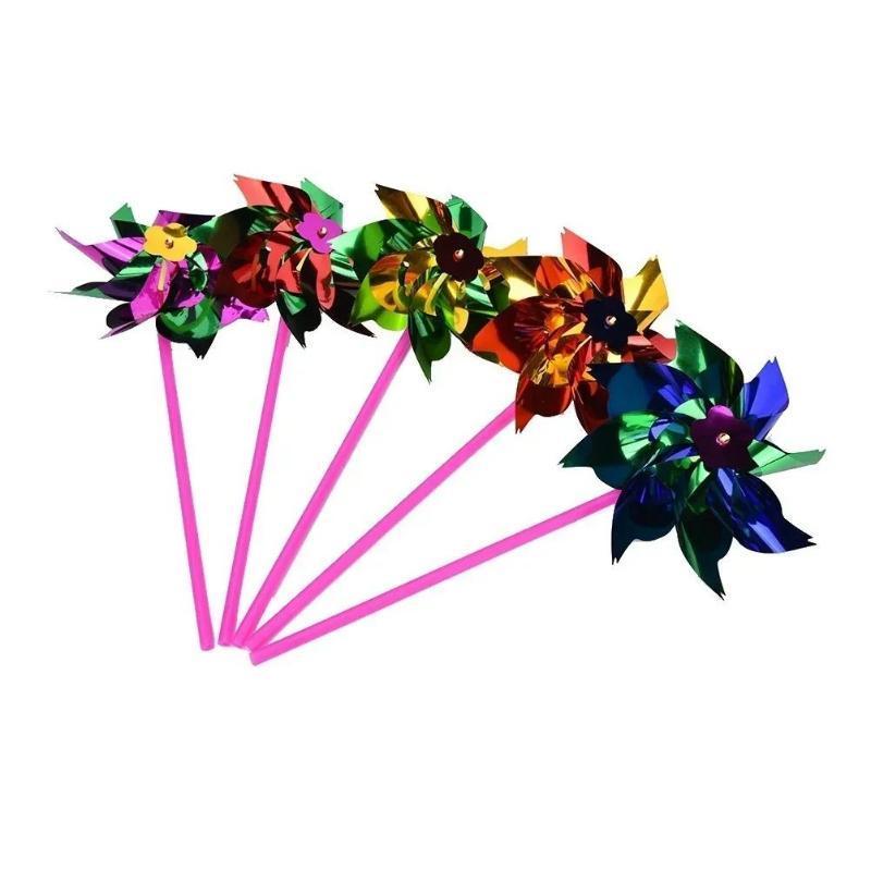 6Pcs Plastic Windmill Pinwheel - Games Garden Party recensione e prezzo