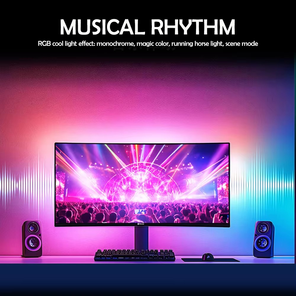RGB Gaming Lights Strip Monito - Party Games Night recensione e prezzo