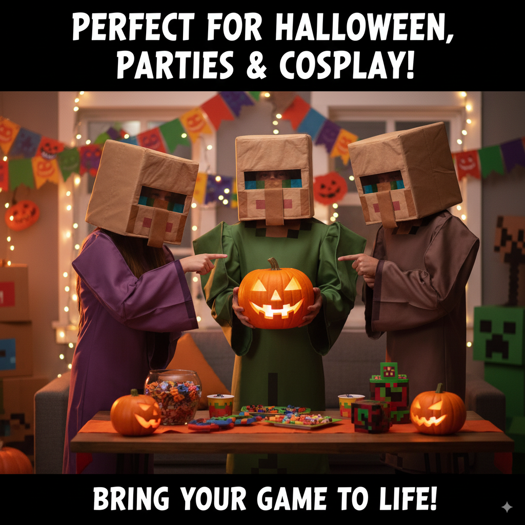 Kids Pixel World Halloween Cos - Kids Party Games recensione e prezzo
