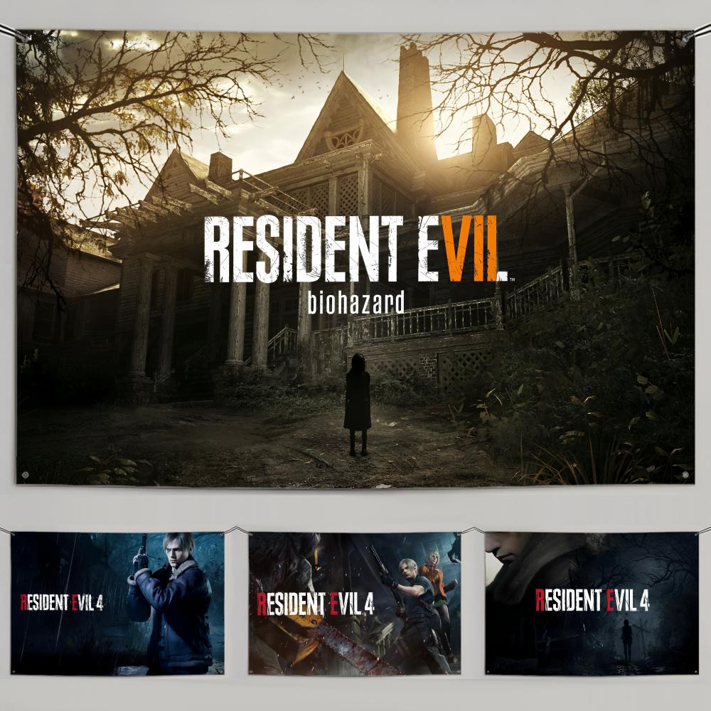 R-Resident Evil 4 Game Flags C - Games Garden Party recensione e prezzo