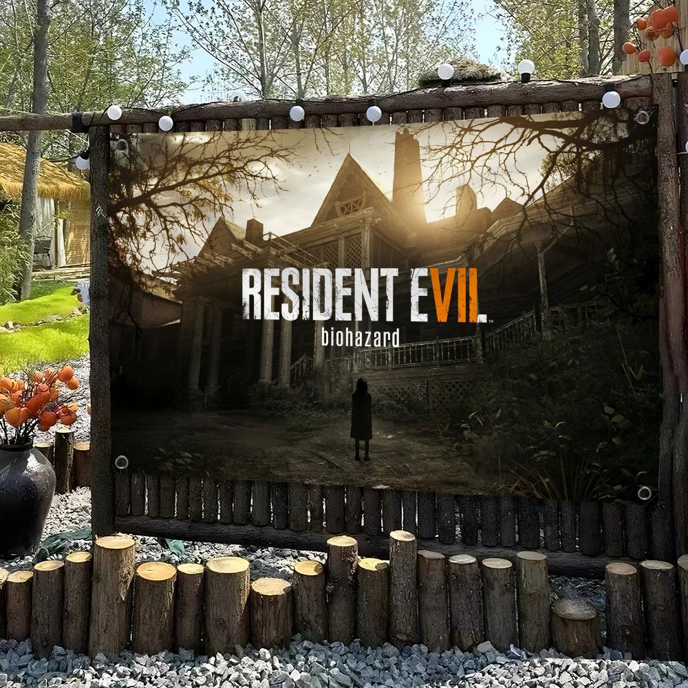 R-Resident Evil 4 Game Flags C - Games Garden Party recensione e prezzo