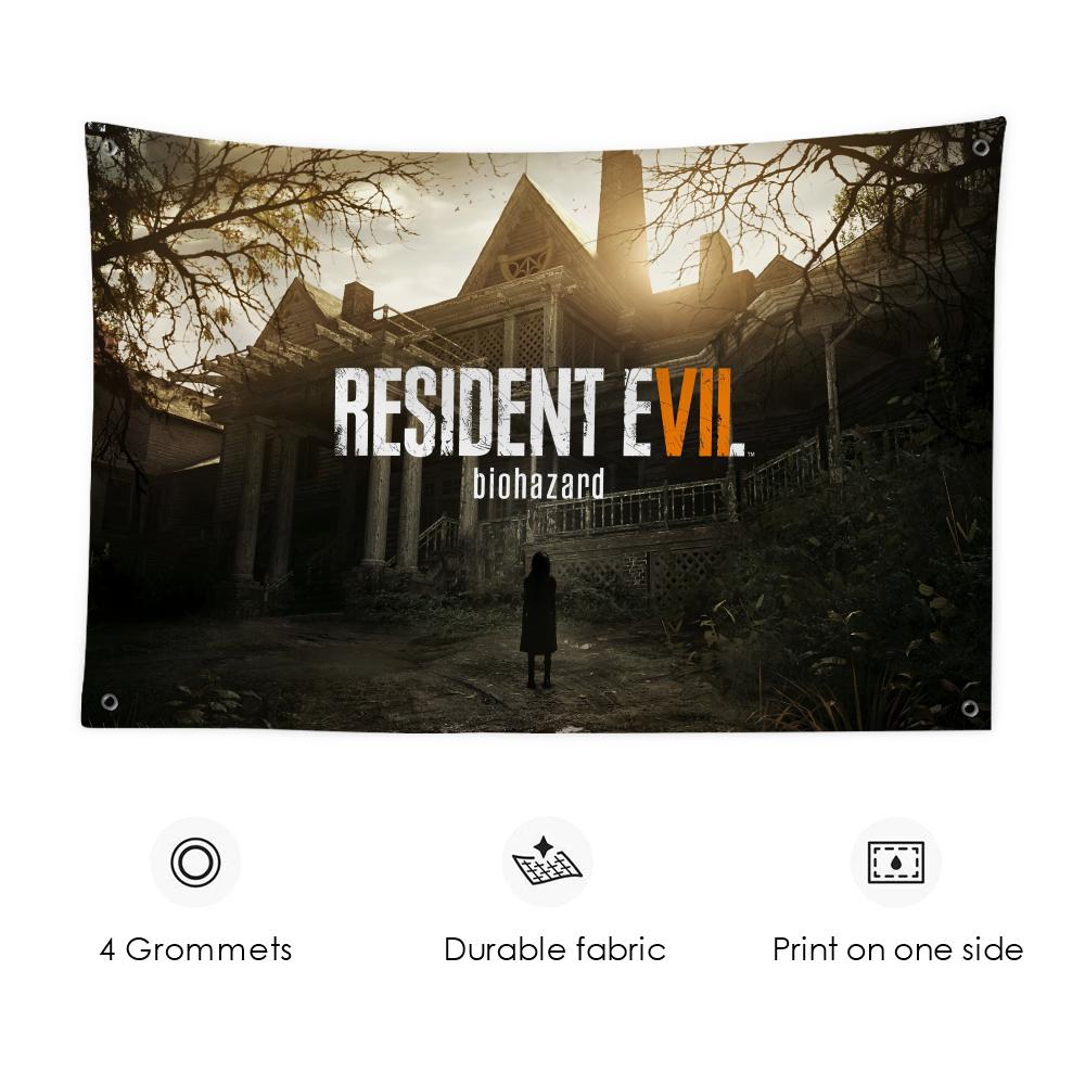 R-Resident Evil 4 Game Flags C - Games Garden Party recensione e prezzo