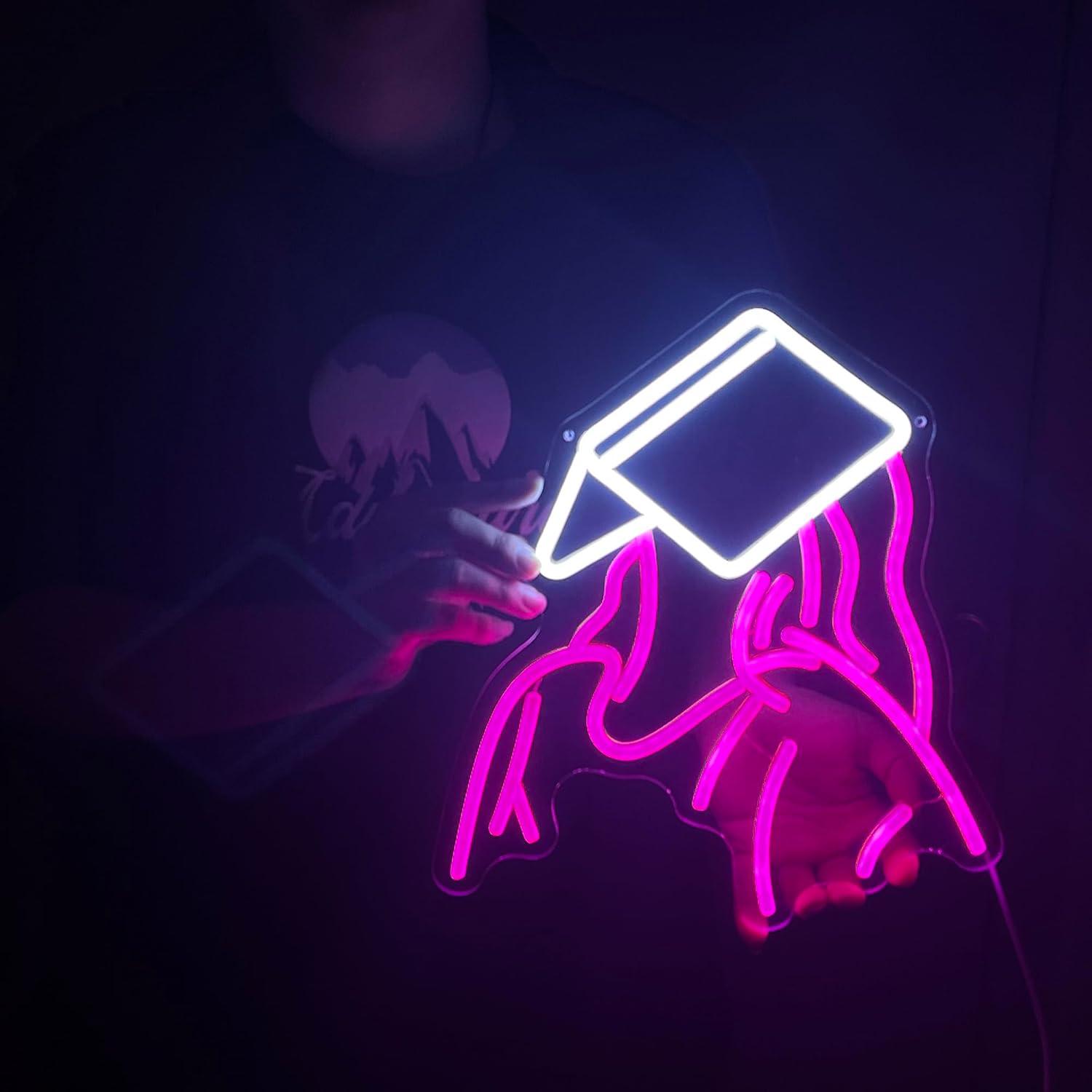 Reading Girl Neon Sign USB Dim - Party Games Night recensione e prezzo
