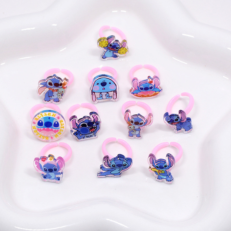 Stitch Acrylic Ring 10/20pcs K - Kids Party Games recensione e prezzo