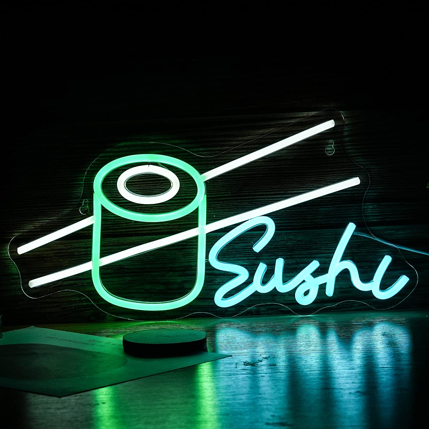 Sushi Neon Sign Bar Wine Glass - Party Games Shop recensione e prezzo