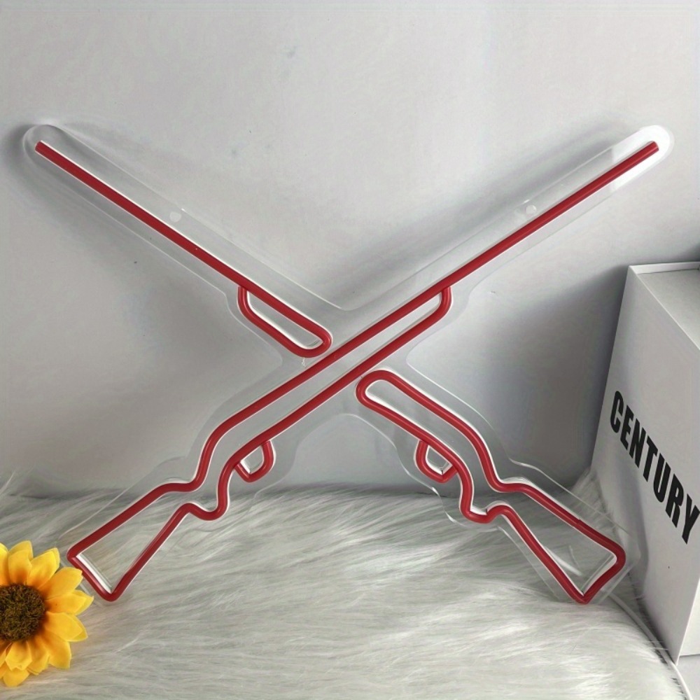 Double Guns Neon Lights, Wall/ - Party Games Shop recensione e prezzo