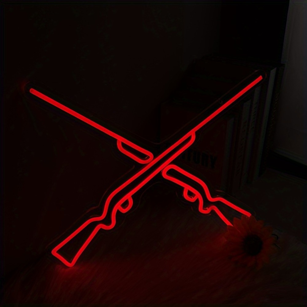 Double Guns Neon Lights, Wall/ - Party Games Shop recensione e prezzo