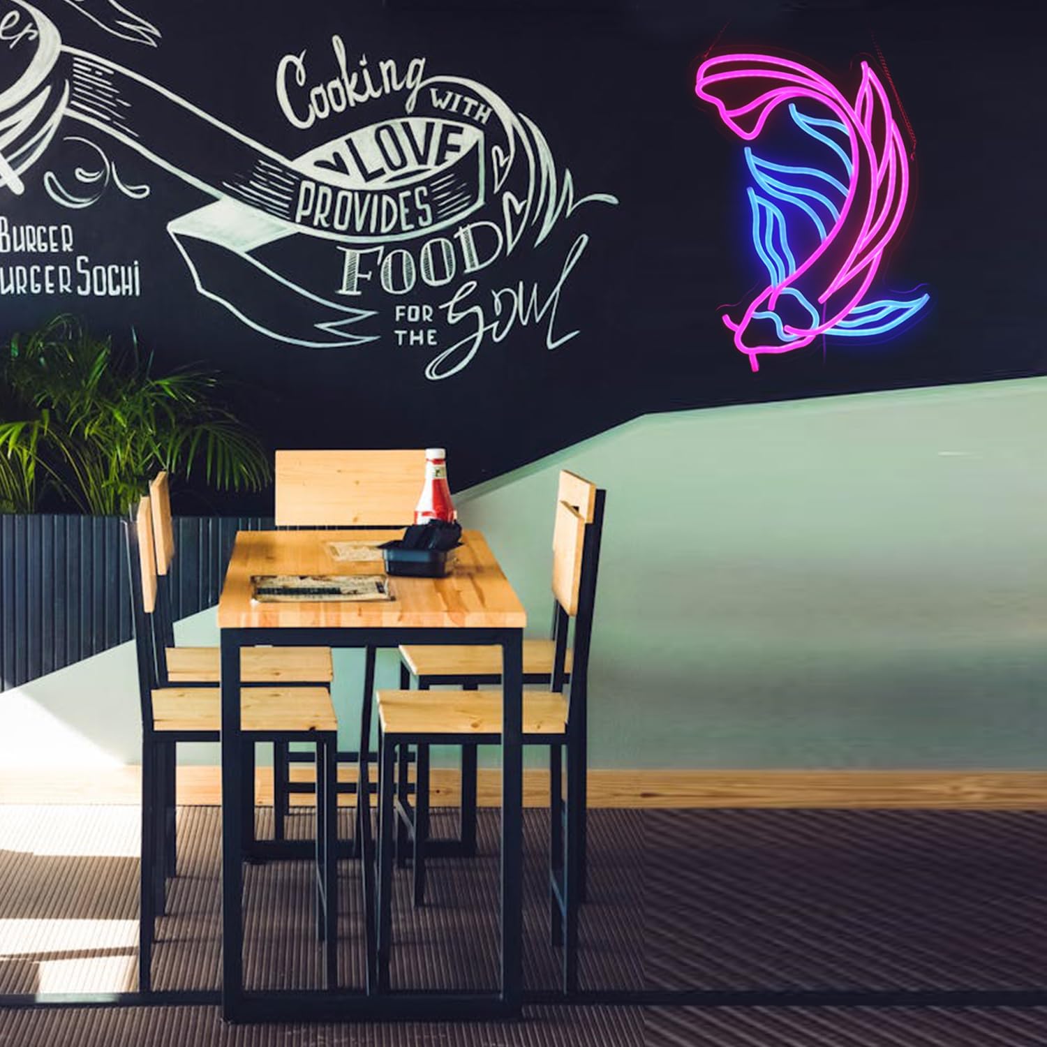 Koi Fish Neon Sign Dimmable LE - Party Games Shop recensione e prezzo